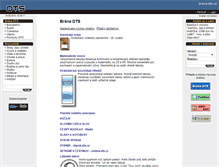 Tablet Screenshot of dts.cz