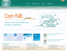 Tablet Screenshot of dts.com.vn
